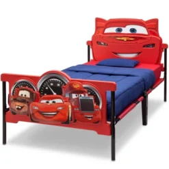 Twin Disney Pixar Cars Plastic 3D Bed - Delta Children -Child Furniture Shop GUEST 007faff1 ceb9 486d b372 1b86630a5013