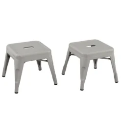 Harper & Hudson Set Of 2 Kids' Metal Stools - ACEssentials -Child Furniture Shop GUEST 00d401e7 85b6 4bff b791 30d965e89b57