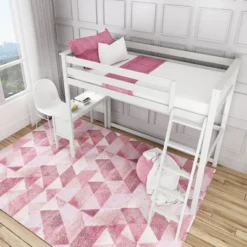 Max & Lily Twin-Size High Loft Bed With Desk 10 Max & Lily Twin-Size High Loft Bed With Desk -Child Furniture Shop GUEST 01e7e51b 8da3 44cb a58d 7e6cf8817b9b