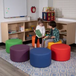 Emma And Oliver Soft Seating Flexible Circle For Classrooms - 12" Seat Height -Child Furniture Shop GUEST 04438728 9a40 4525 b351 524d5b8f0a61