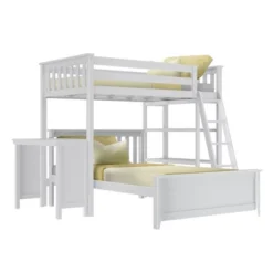 Max & Lily L-Shaped Twin Over Full Bunk Bed With Bookcase And Desk -Child Furniture Shop GUEST 06b8bd00 886c 4a31 a6ee 6eb6126d52b3