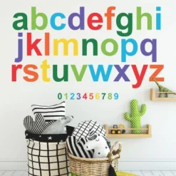 Colorful Lowercase Alphabet Giant Peel And Stick Wall Decals - RoomMates 9 Colorful Lowercase Alphabet Giant Peel And Stick Wall Decals - RoomMates -Child Furniture Shop GUEST 08b147e5 cff2 4a5c ad88 e79a859a1ae6