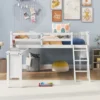 Loft Bed With Removable Desk And Cabinet - ModernLuxe -Child Furniture Shop GUEST 0942a6b1 80a3 4703 9087 456dbcbdb4cc
