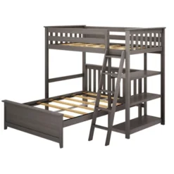 Max & Lily L-Shaped Twin Over Full Bunk Bed With Bookcase 11 Max & Lily L-Shaped Twin Over Full Bunk Bed With Bookcase -Child Furniture Shop GUEST 0c413f07 611d 48c5 a282 a47902ff8927