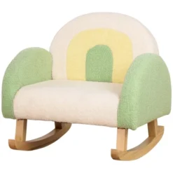 Qaba Kids Sofa, Rocking Toddler Sofa Chair With Solid Wooden Frame, Faux Lamb Fleece Fabric For Nursery, Kindergarten, Playroom, Bedroom 11 Qaba Kids Sofa, Rocking Toddler Sofa Chair With Solid Wooden Frame, Faux Lamb Fleece Fabric For Nursery, Kindergarten, Playroom, Bedroom -Child Furniture Shop GUEST 0c8dc7b1 d97b 4b9d b1d8 de29228fb378