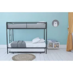 Twin Etta Triple Bunk Bed - Room & Joy -Child Furniture Shop GUEST 10808fe1 ca38 4a57 ae31 87436a641ff0