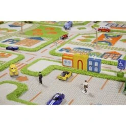 39"x59" Traffic Green 3D Play Rug - IVI -Child Furniture Shop GUEST 130a3494 3a6c 4aba af62 2b939a25e837
