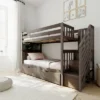 Max & Lily Twin Over Twin Staircase Bunk Bed With Storage Drawers 2 Max & Lily Twin Over Twin Staircase Bunk Bed With Storage Drawers -Child Furniture Shop GUEST 1328978e a82b 490d bd93 1e8ec178311c