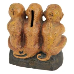 Design Toscano Speak No, See No, Hear No Evil Monkeys Still Action Die-Cast Iron Coin Bank 8 Design Toscano Speak No, See No, Hear No Evil Monkeys Still Action Die-Cast Iron Coin Bank -Child Furniture Shop GUEST 1342a5f1 b265 4fcb bb4c 764c6a64bf2e