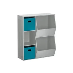3pc Kids' Floor Cabinet With 2 Bins Set - RiverRidge Home 21 3pc Kids' Floor Cabinet With 2 Bins Set - RiverRidge Home -Child Furniture Shop GUEST 1384679d 978e 46ac 9ea4 f81f200b3ccb