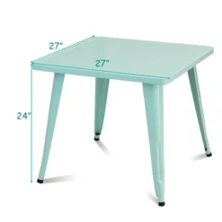 Costway Kids Steel 27'' Square Table Children Play Learn Activity Table Indoor Outdoor 14 Costway Kids Steel 27'' Square Table Children Play Learn Activity Table Indoor Outdoor -Child Furniture Shop GUEST 1559f69f 6643 46f0 95bb 82f5ef24ab93