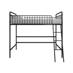 Twin Kaila Metal Loft Bed Black - Room & Joy -Child Furniture Shop GUEST 166e1fe4 7c54 477c 9ee0 e1f762a9b7a9