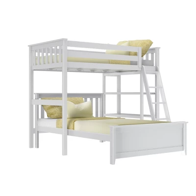 Max & Lily L-Shaped Twin Over Full Bunk Bed With Bookcase 9 Max & Lily L-Shaped Twin Over Full Bunk Bed With Bookcase - Image 7