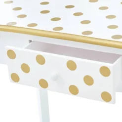 Fashion Polka Dot Gisele Play Vanity Set - Teamson Kids -Child Furniture Shop GUEST 18112941 8d9d 4dc9 af5d 6ec37bad1af4