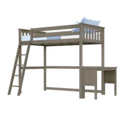 Max & Lily Twin-Size High Loft Bed With Desk 13 Max & Lily Twin-Size High Loft Bed With Desk -Child Furniture Shop GUEST 18e5a91c 6728 45d4 ade7 5c1ae5e13cfe