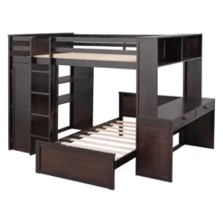 Loft Bed With Stand-Alone Bed, Shelves, Desk And Wardrobe - ModernLuxe 17 Loft Bed With Stand-Alone Bed, Shelves, Desk And Wardrobe - ModernLuxe -Child Furniture Shop GUEST 1a13941b f864 40ec b447 95ba257c5876