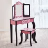 Fashion Leopard Prints Gisele Play Wooden Vanity Set Pink / Black - Teamson Kids 2 Fashion Leopard Prints Gisele Play Wooden Vanity Set Pink / Black - Teamson Kids -Child Furniture Shop GUEST 1bf26f27 2aaa 4829 8b9a 90c9cd4d48f3