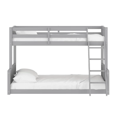 Twin Over Full Capri Wood Bunk Bed Gray - Hillsdale Furniture 4 Twin Over Full Capri Wood Bunk Bed Gray - Hillsdale Furniture - Image 2