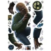 Classic Monsters The Wolf Man Giant Peel & Stick Wall Decals White - RoomMates -Child Furniture Shop GUEST 21f0e845 f053 4237 a1db d004ba5113ba