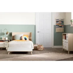 Yodi 2 Drawer Nightstand Soft Elm/White - South Shore -Child Furniture Shop GUEST 233ba939 d918 49aa b207 b7b23e9332b4