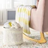 Chenille Stripe Baby Blanket - Yellow And White Stripes - Cloud Island™ -Child Furniture Shop GUEST 25d1afe5 328a 42de aa6a ed39b9db5883