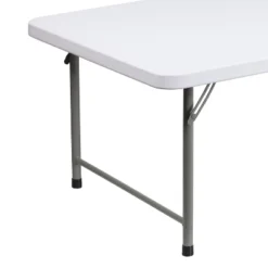 Flash Furniture 4.93-Foot Kid's Granite White Plastic Folding Table -Child Furniture Shop GUEST 275557f5 d678 49cf b82e d7e16fd13045