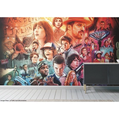 Netflix Stranger Things Mural - RoomMates 5 Netflix Stranger Things Mural - RoomMates - Image 3