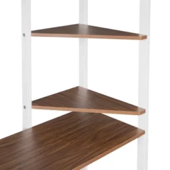 Twin Metal Loft Bed With 2 Shelves And Desk - ModernLuxe -Child Furniture Shop GUEST 27ed8d42 e06f 4062 be25 4b19fb657e07