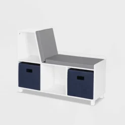 RiverRidge Home Kids' Book Nook Collection Cubby Storage Bench With 2 Bins - RiverRidge -Child Furniture Shop GUEST 281be6ad bb1d 4e1a 82df ffbf85c32166