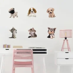 Cats & Dogs Wall Decor - Decalcomania -Child Furniture Shop GUEST 2e2310e5 0c23 47fb b85a f7f1d1af8ebc