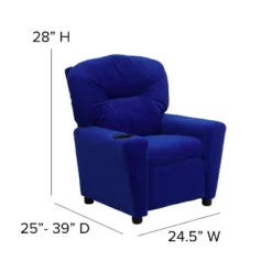 Flash Furniture Contemporary Kids Recliner With Cup Holder -Child Furniture Shop GUEST 3036d6af a347 4d90 a410 96d71da477c9