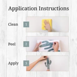 Cactus Wall Decor - Decalcomania -Child Furniture Shop GUEST 3093a2e3 38dd 41ed bbc3 6bc6383a78e3