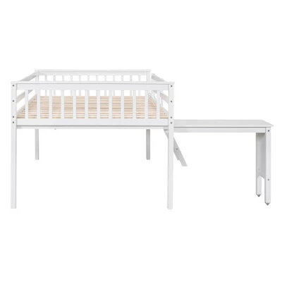 Loft Bed With Removable Desk And Cabinet - ModernLuxe 8 Loft Bed With Removable Desk And Cabinet - ModernLuxe - Image 6