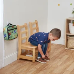 ECR4Kids Three Rung Ladderback Chairs With Storage, 2-Pack - Natural -Child Furniture Shop GUEST 3110d51b 99be 4ec0 915d fb8fef4b2e55