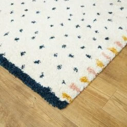 Confetti Shag Cream/Blue - Balta Rugs -Child Furniture Shop GUEST 32100382 f0b0 47f1 9c6d c4218fd69ddc