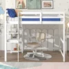Wooden Loft Bed With Ladder, Desk And Shelves-ModernLuxe -Child Furniture Shop GUEST 34b33d03 d2bc 47f0 a6c6 41a9e2abb21a