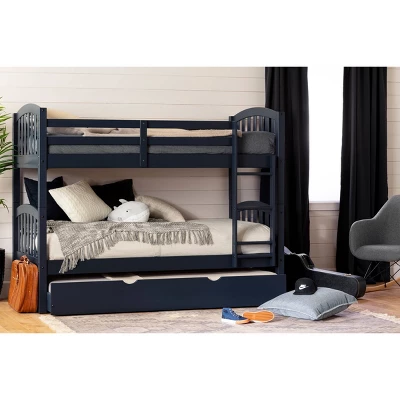Ulysses Bunk Beds With Trundle Blue - South Shore 4 Ulysses Bunk Beds With Trundle Blue - South Shore - Image 2