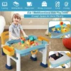 Costway 6 In 1 Kids Activity Table Set W/ Chair Toddler Luggage Building Block Table -Child Furniture Shop GUEST 36adff80 969a 458e baf1 34f602b33329