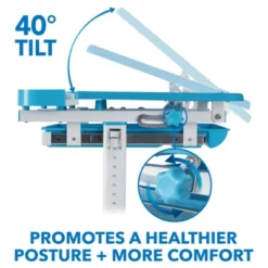 Mount-It! Kids Desk And Chair Set | Height Adjustable Ergonomic Children's School Workstation With Storage Drawer | Blue 19 Mount-It! Kids Desk And Chair Set | Height Adjustable Ergonomic Children's School Workstation With Storage Drawer | Blue -Child Furniture Shop GUEST 392dd2ed 93e7 494b 915b 94eac0d14014