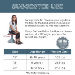 ECR4Kids 15" ACE Wobble Stool - Active Flexible Seating Chair For Kids - Classrooms And Home -Child Furniture Shop GUEST 427c3e2f e948 43ed 8a35 42251a667cb9