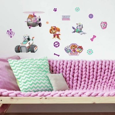Roommates PAW Patrol Girl Pups Peel And Stick Wall Decal 5 Roommates PAW Patrol Girl Pups Peel And Stick Wall Decal - Image 3