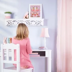 Guidecraft Kids' Dahlia Desk And Chair Set -Child Furniture Shop GUEST 436a878a 2f20 4c86 a8cd 8debf8551be7