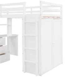 Twin Size Loft Bed With Drawers, Desk And Wardrobe-ModernLuxe 20 Twin Size Loft Bed With Drawers, Desk And Wardrobe-ModernLuxe -Child Furniture Shop GUEST 43b44735 eada 40f0 8292 d3c5b4d19ee2