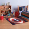 Marvel Captain America Shield 54"x78" Area Rug Blue -Child Furniture Shop GUEST 4534ff6c 4d50 42ff 9da5 fbba3fabac68