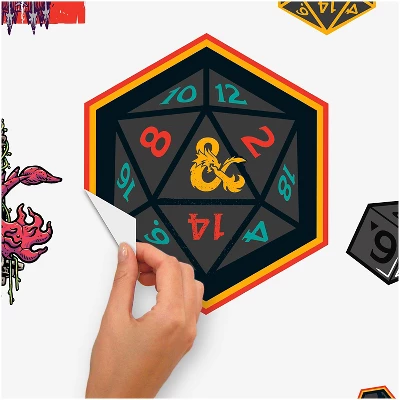 Dungeons & Dragons Peel And Stick Wall Decals - RoomMates 7 Dungeons & Dragons Peel And Stick Wall Decals - RoomMates - Image 5