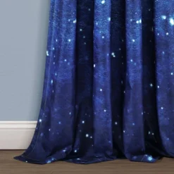 52"x84" Kids' Make A Wish Space Star Ombre Window Curtain Panels Navy/White Set - Lush Décor -Child Furniture Shop GUEST 470daac4 4252 4ad3 9520 b25b66d2cbe6