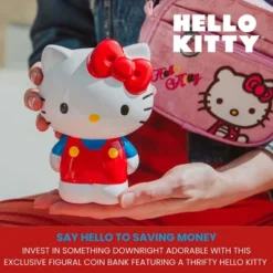 Silver Buffalo Sanrio Hello Kitty 6-Inch Ceramic Figural Coin Bank Storage -Child Furniture Shop GUEST 478d54a2 95a2 4ce8 ac19 2c10b4c104d7