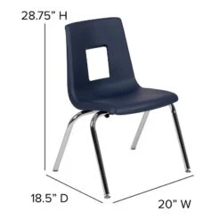 Flash Furniture Advantage Student Stack School Chair - 16-inch -Child Furniture Shop GUEST 49476135 9666 46f0 a5ad 025710ea9980