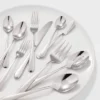 65pc Harrington Flatware Set Silver - Threshold™