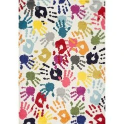 NuLOOM Pinkie Handprint Kids Area Rug -Child Furniture Shop GUEST 4e0bd6ff 0532 4be8 bad9 28412c7809e2
